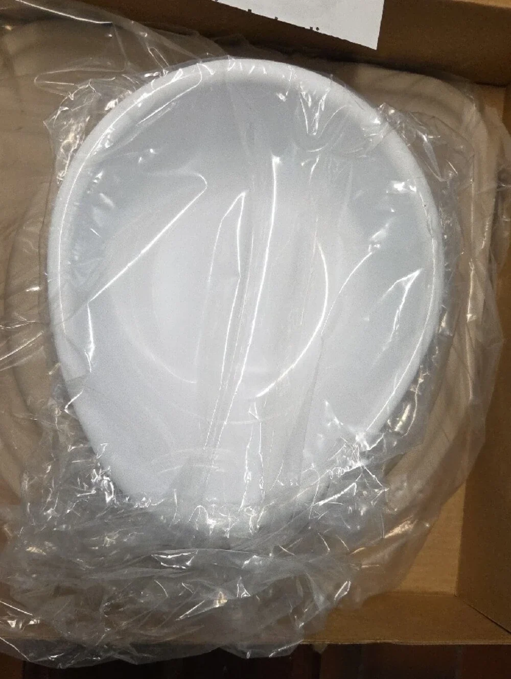 PetComfort Beige Non-Slip Elevated Dog Bowl with White Insert